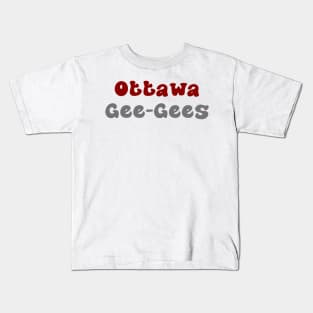 Ottawa Gee-Gees Kids T-Shirt